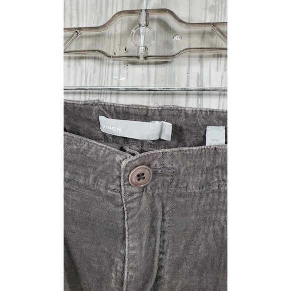 Vince Corduroy Cargo Pants Utility Career Casual Mid Rise Ankle - Picture 5 of 7